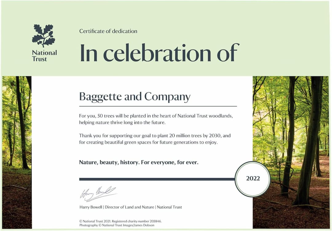 National Trust Woodlands – Plant a tree